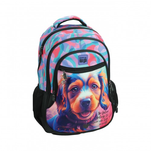 BMU ΣΑΚΙΔΙΟ ΣΧΟΛΙΚΟ ΟΒΑΛ PUPPY (357-42031)