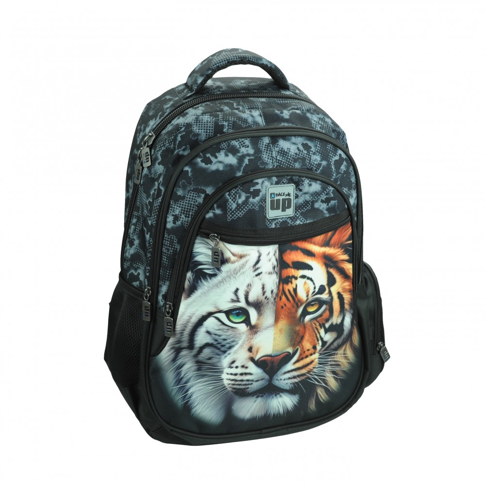BMU ΣΑΚΙΔΙΟ ΣΧΟΛΙΚΟ ΟΒΑΛ WILD CATS (357-47031)