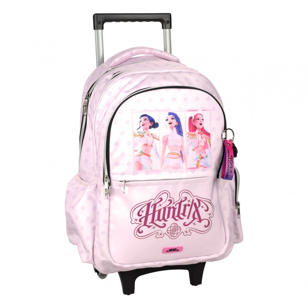 GIM TROLLEY ΣΧΟΛΙΚΟ PINK HUNTRIX (364-01074)
