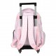 GIM TROLLEY ΣΧΟΛΙΚΟ PINK HUNTRIX (364-01074)