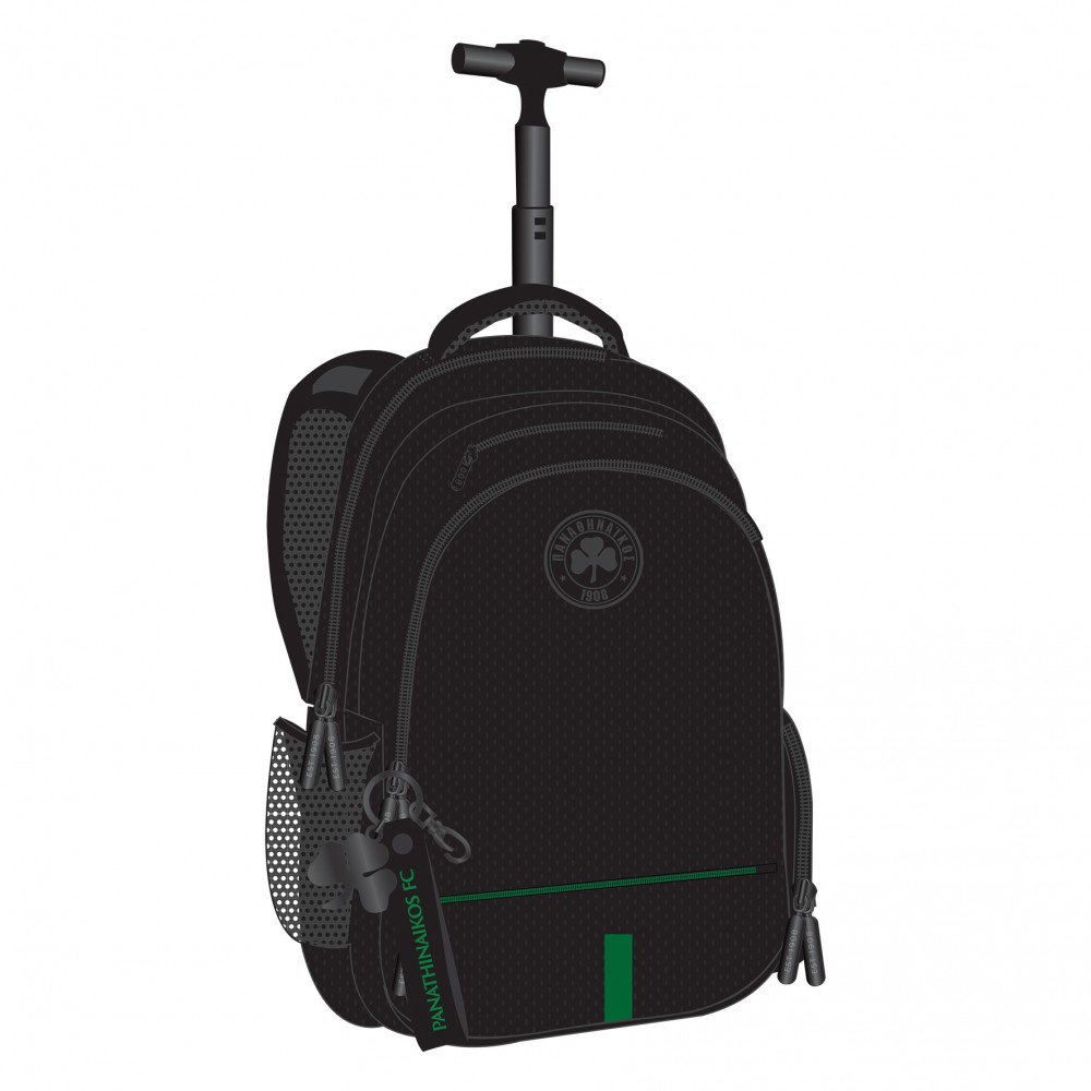 BMU TROLLEY ΣΧΟΛΙΚΟ ΠΑΟ BLACK (385-00074)