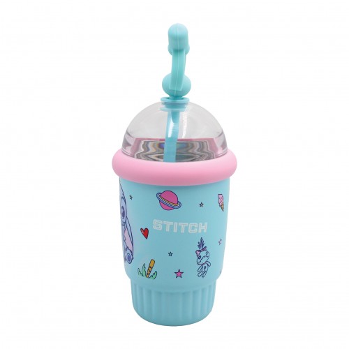 GIM ΠΑΓΟΥΡΙ ΘΕΡΜΟΣ STAINLESS STEEL ΜΕ ΚΑΛΑΜΑΚΙ 400ml STITCH (552-05196)