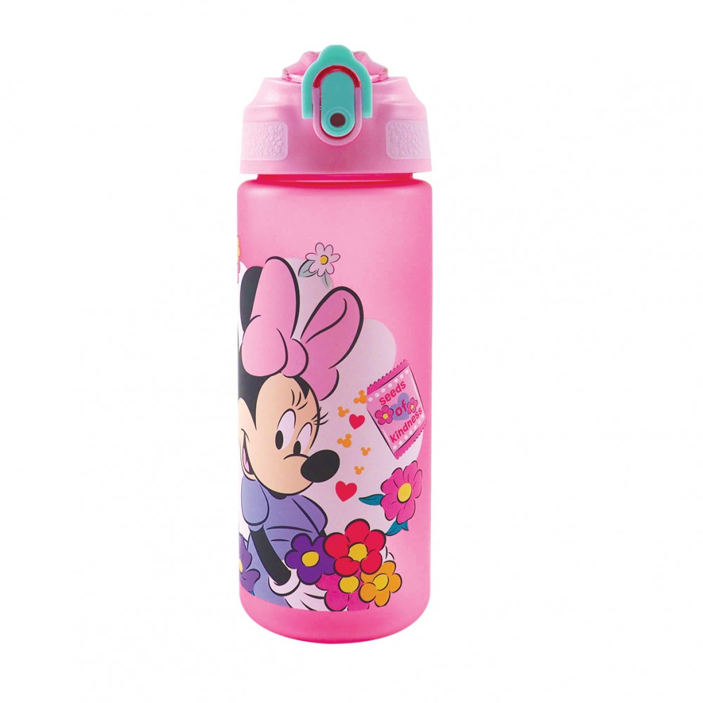GIM ΠΑΓΟΥΡΙ ΠΛΑΣΤΙΚΟ ΜΕ ΚΑΛΑΜΑΚΙ 600ML MINNIE (553-06217)