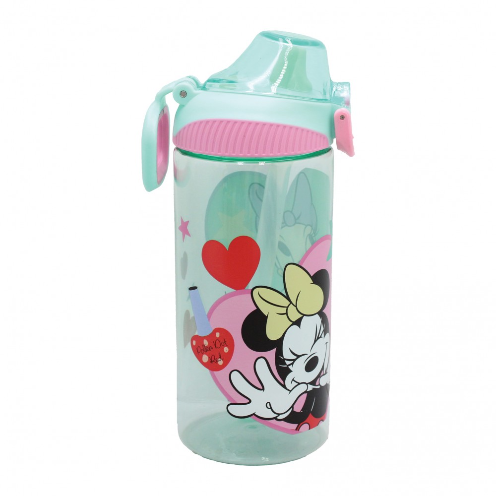 GIM ΠΑΓΟΥΡΙ ΠΛΑΣΤΙΚΟ TRITAN ΜΕ ΚΑΛΑΜΑΚΙ 450ML MINNIE (553-06218)