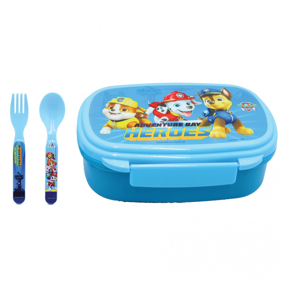 GIM ΔΟΧΕΙΟ ΦΑΓΗΤΟΥ 500ML ΜΕ ΚΟΥΤΑΛΙ/ΠΙΡΟΥΝΙ PAW PATROL (555-25276)