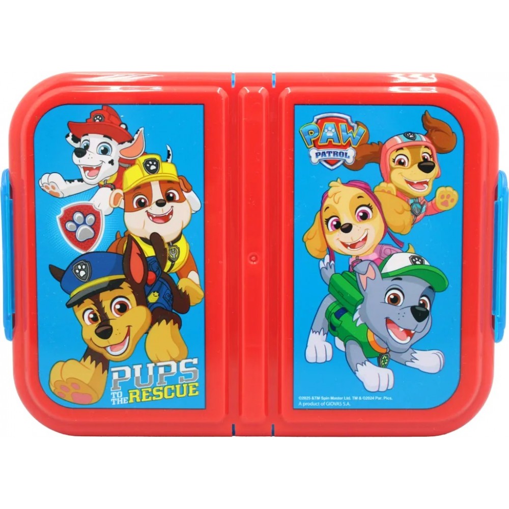 GIM ΔΟΧΕΙΟ ΦΑΓΗΤΟΥ 3ΧΩΡΩΝ PAW PATROL (555-26262)