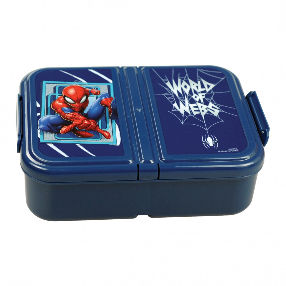 GIM ΔΟΧΕΙΟ ΦΑΓΗΤΟΥ 3ΧΩΡΩΝ SPIDERMAN (557-00262)