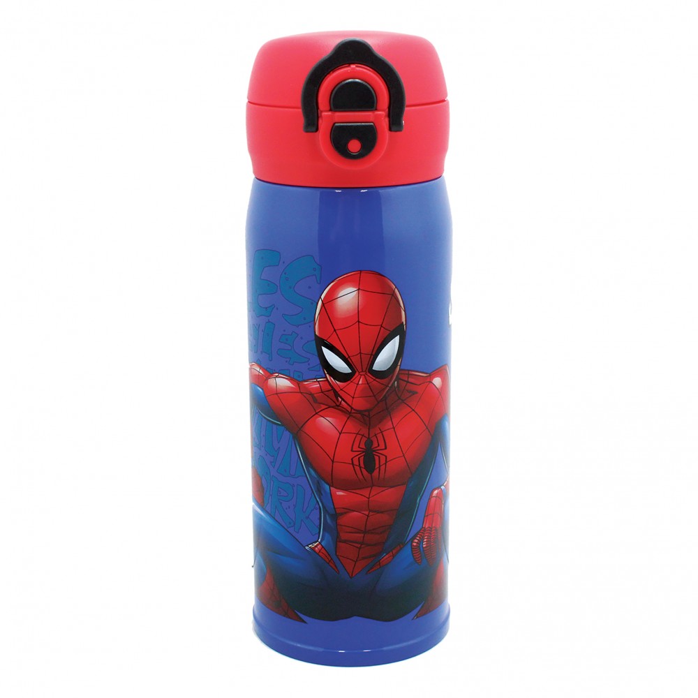 GIM ΠΑΓΟΥΡΙ ΘΕΡΜΟΣ STAINLESS STEEL ΔΙΠΛΟ ΣΤΟΜΙΟ 380ml SPIDERMAN (557-02198)
