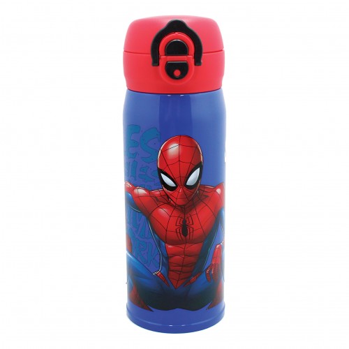 GIM ΠΑΓΟΥΡΙ ΘΕΡΜΟΣ STAINLESS STEEL ΔΙΠΛΟ ΣΤΟΜΙΟ 380ml SPIDERMAN (557-02198)