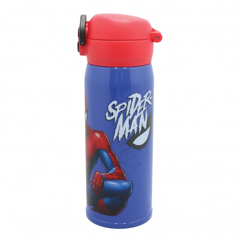 GIM ΠΑΓΟΥΡΙ ΘΕΡΜΟΣ STAINLESS STEEL ΔΙΠΛΟ ΣΤΟΜΙΟ 380ml SPIDERMAN (557-02198)