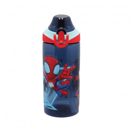 GIM ΠΑΓΟΥΡΙ ΠΛΑΣΤΙΚΟ TRITAN ΜΕ ΚΑΛΑΜΑΚΙ 450ML SPIDEY (557-03218)