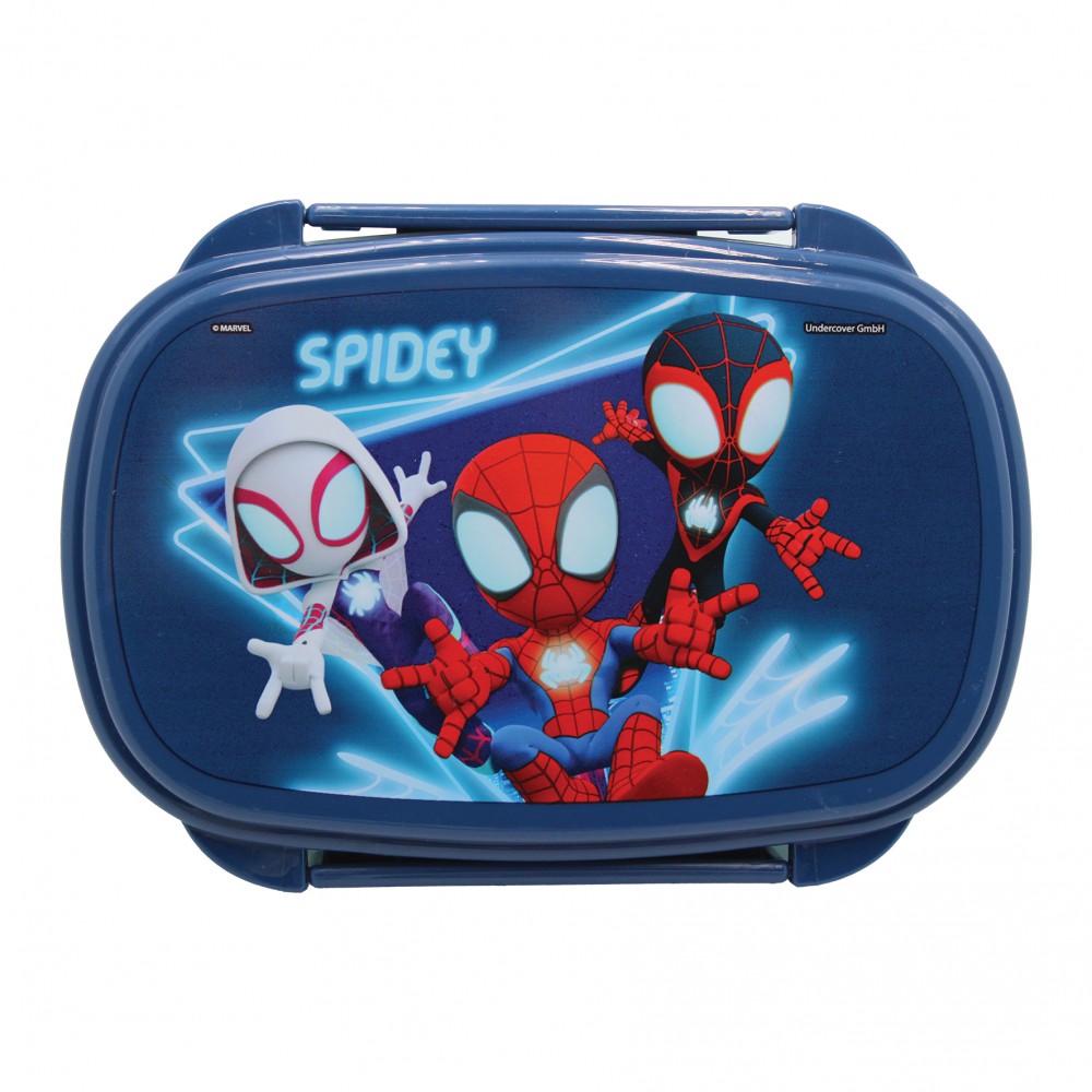 GIM ΔΟΧΕΙΟ ΦΑΓΗΤΟΥ 500ML ΜΕ ΚΟΥΤΑΛΙ/ΠΙΡΟΥΝΙ SPIDEY (557-03276)