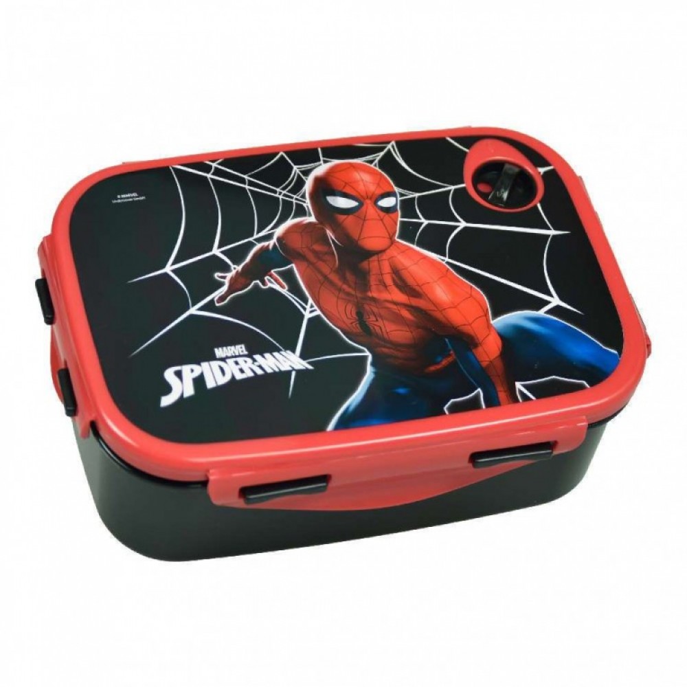 GIM ΔΟΧΕΙΟ ΦΑΓΗΤΟΥ (MICRO) SPIDERMAN BLACK CITY (557-12265)