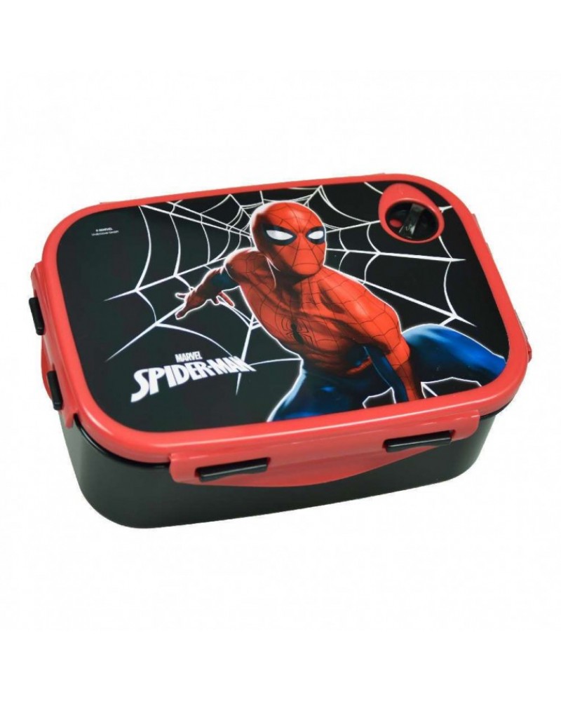 GIM ΔΟΧΕΙΟ ΦΑΓΗΤΟΥ (MICRO) SPIDERMAN BLACK CITY (557-12265)