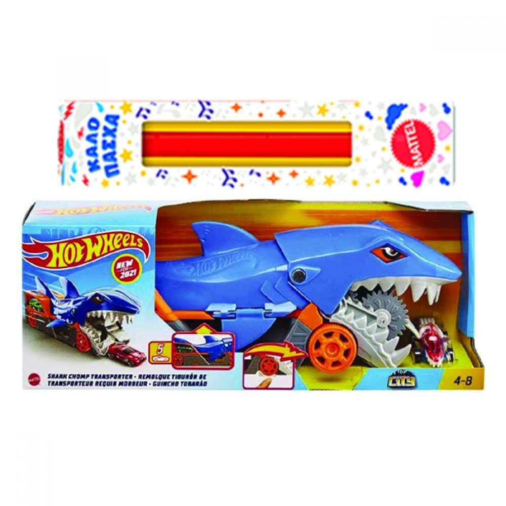 ΛΑΜΠΑΔΑ HOT WHEELS ΝΤΑΛΙΚΑ ΚΑΡΧΑΡΙΑΣ(GVG36)