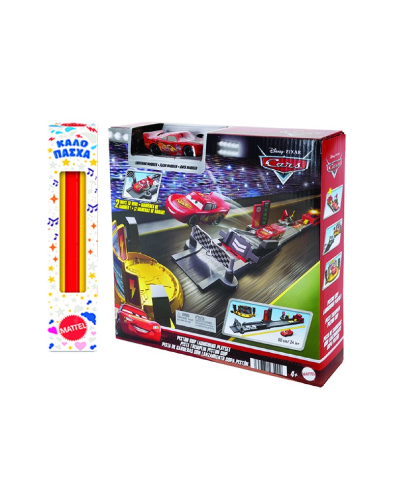 ΛΑΜΠΑΔΑ CARS ΣΕΤ ΠΑΙΧΝΙΔΙΟΥ PISTON CUP LAUNCHING  (JDJ02)