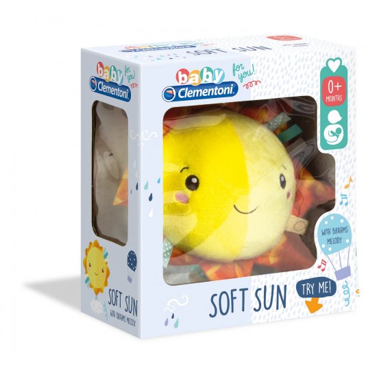 CLEMENTONI ΒΡΕΦΙΚΟ ΜΟΥΣΙΚΟ ΧΝΟΥΔΩΤΟ ΗΛΙΟΣ SOFT SUN (1000-17270) CLEMENTONI ΒΡΕΦΙΚΟ ΜΟΥΣΙΚΟ ΧΝΟΥΔΩΤΟ ΗΛΙΟΣ SOFT SUN (1000-17270)