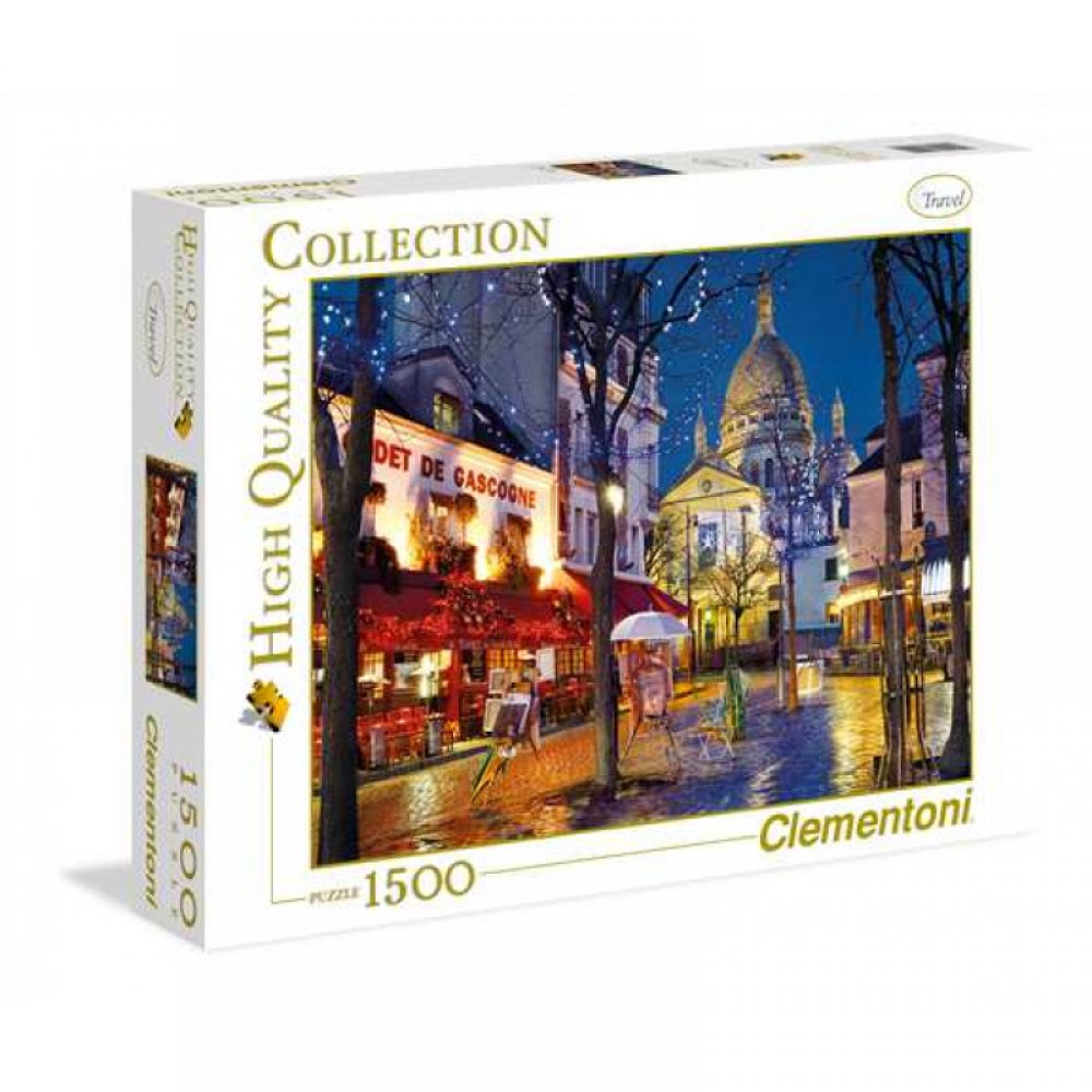 Παζλ Clementoni 1500 H.Q. Paris , Montmartre (1220-31999)