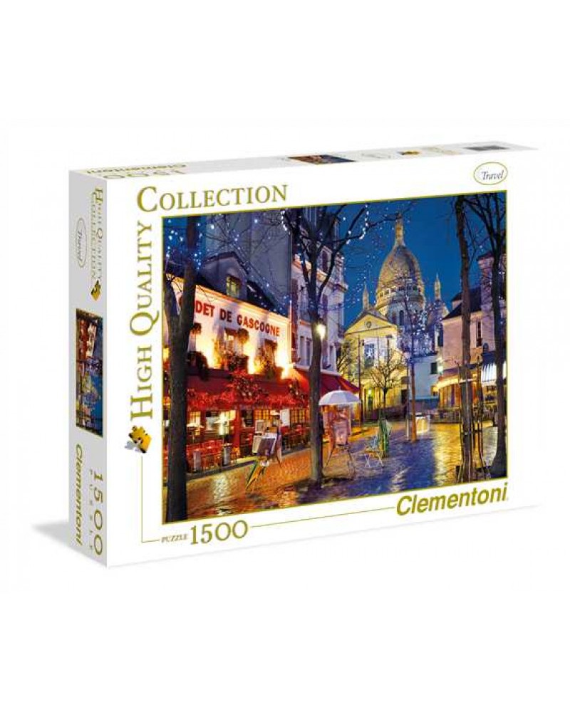 Παζλ Clementoni 1500 H.Q. Paris , Montmartre (1220-31999)