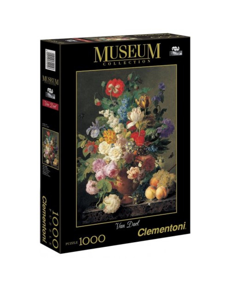 Παζλ Clementoni 1000 H.Q. Museum Van Dael Βαζο Με Λουλουδια (1260-31415)