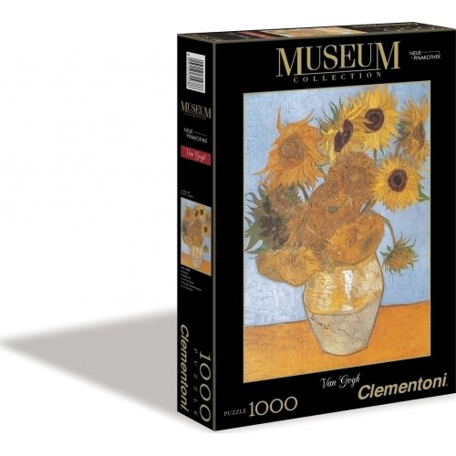 Παζλ Clementoni 1000 H.Q. Museum Van Gogh:Girasoli (1260-31438)