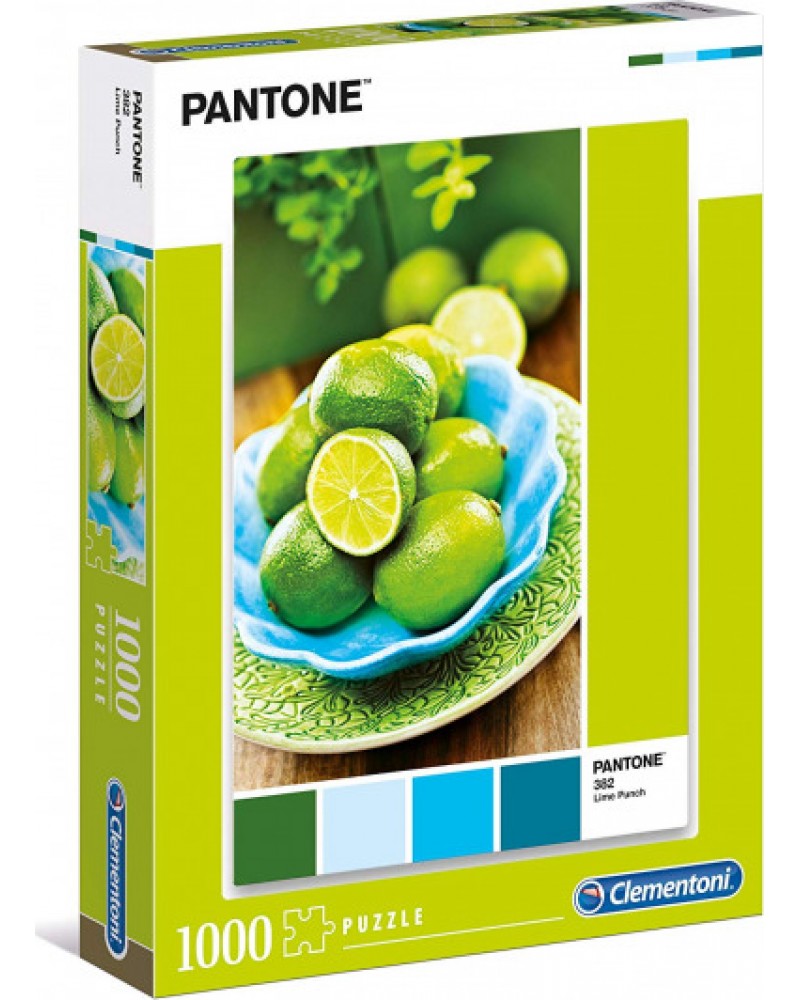 ΠΑΖΛ CLEMENTONI 1000 Pantone Lime Punch (1260-39492)