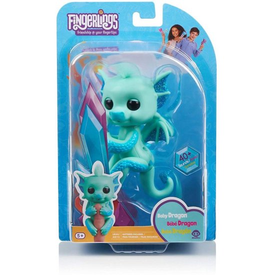 WowWee Fingerlings Baby Dragon-4 Σχέδια (3580) WowWee Fingerlings Baby Dragon-4 Σχέδια (3580)