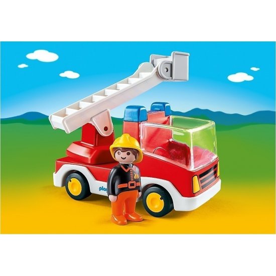 PLAYMOBIL 1 2 3 Πυροσβέστης με κλιμακοφόρο όχημα (6967) PLAYMOBIL 1 2 3 Πυροσβέστης με κλιμακοφόρο όχημα (6967)