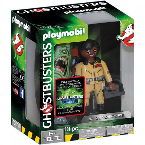 Playmobil Ghostbusters Συλλεκτική Φιγούρα Γουίνστον Ζέντμορ (70171)