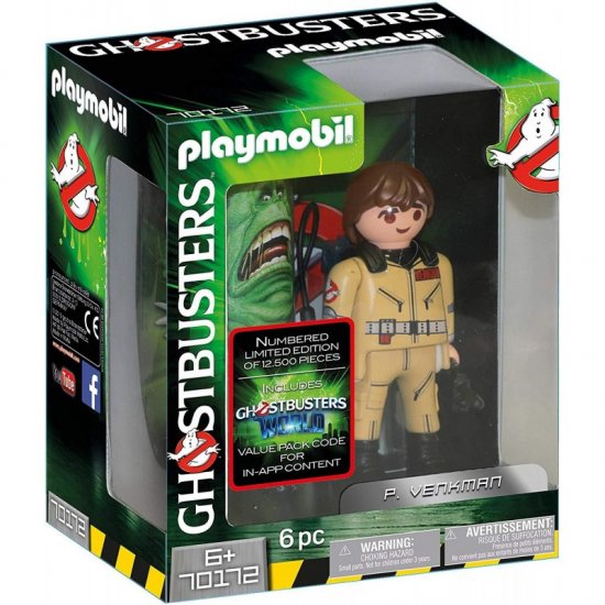 Playmobil Ghostbusters Συλλεκτική Φιγούρα Πήτερ Βένκμαν (70172) Playmobil Ghostbusters Συλλεκτική Φιγούρα Πήτερ Βένκμαν (70172)