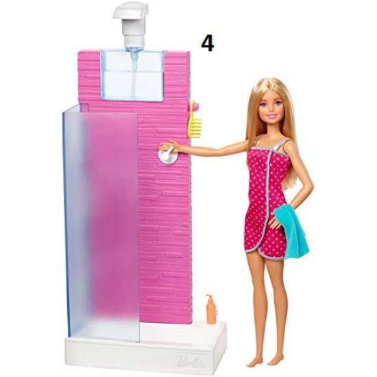 BARBIE ΔΩΜΑΤΙΟ ΜΕ ΚΟΥΚΛΑ 2 ΣΧΕΔΙΑ (DVX51) BARBIE ΔΩΜΑΤΙΟ ΜΕ ΚΟΥΚΛΑ 2 ΣΧΕΔΙΑ (DVX51)