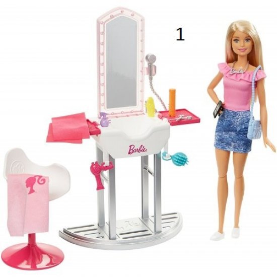 BARBIE ΔΩΜΑΤΙΟ ΜΕ ΚΟΥΚΛΑ 2 ΣΧΕΔΙΑ (DVX51) BARBIE ΔΩΜΑΤΙΟ ΜΕ ΚΟΥΚΛΑ 2 ΣΧΕΔΙΑ (DVX51)
