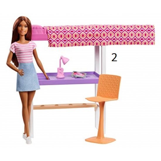 BARBIE ΔΩΜΑΤΙΟ ΜΕ ΚΟΥΚΛΑ 2 ΣΧΕΔΙΑ (DVX51) BARBIE ΔΩΜΑΤΙΟ ΜΕ ΚΟΥΚΛΑ 2 ΣΧΕΔΙΑ (DVX51)