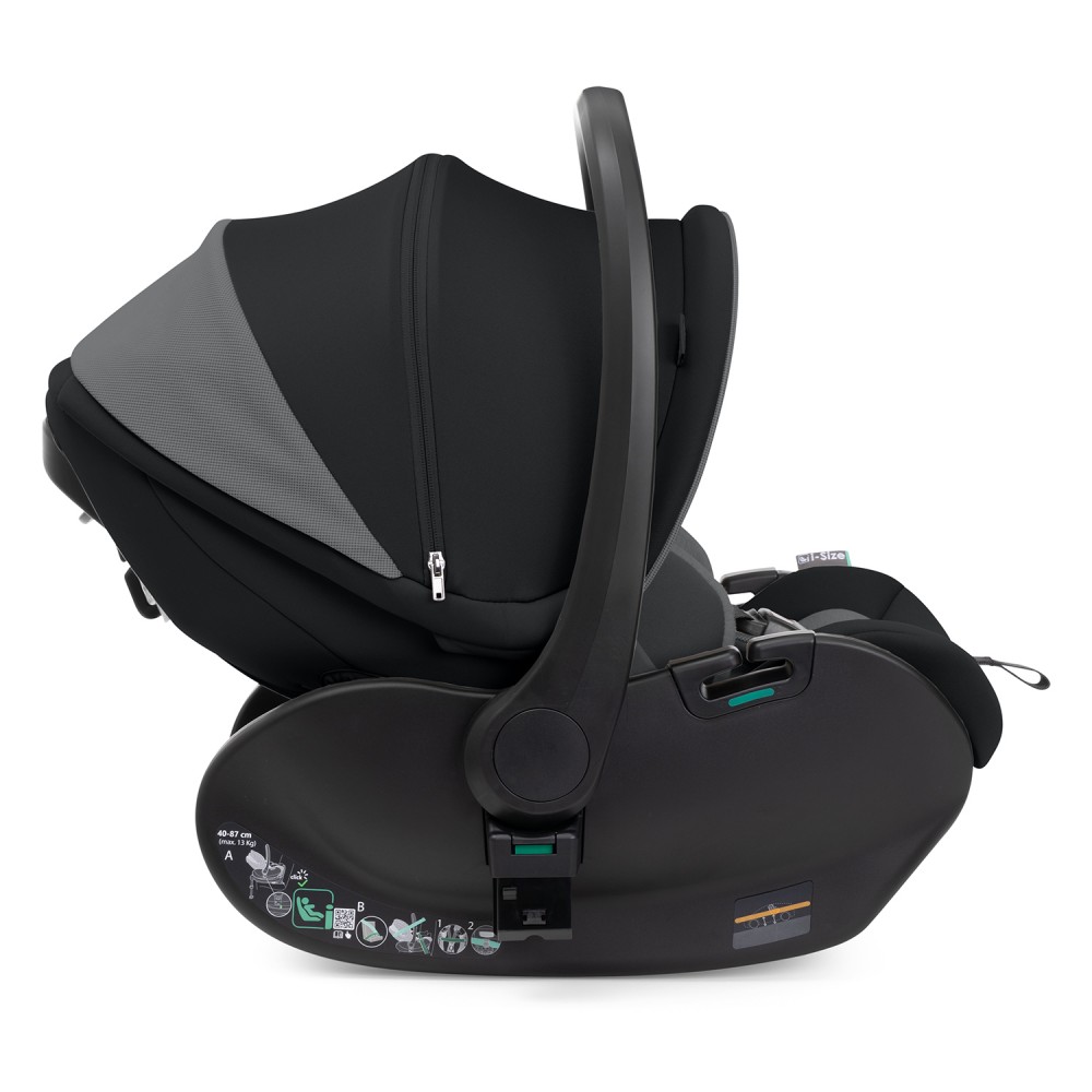 Chicco Καθισματάκι Αυτοκινήτου First-Seat Recline i-Size για Παιδί 40-87 cm Black Satin