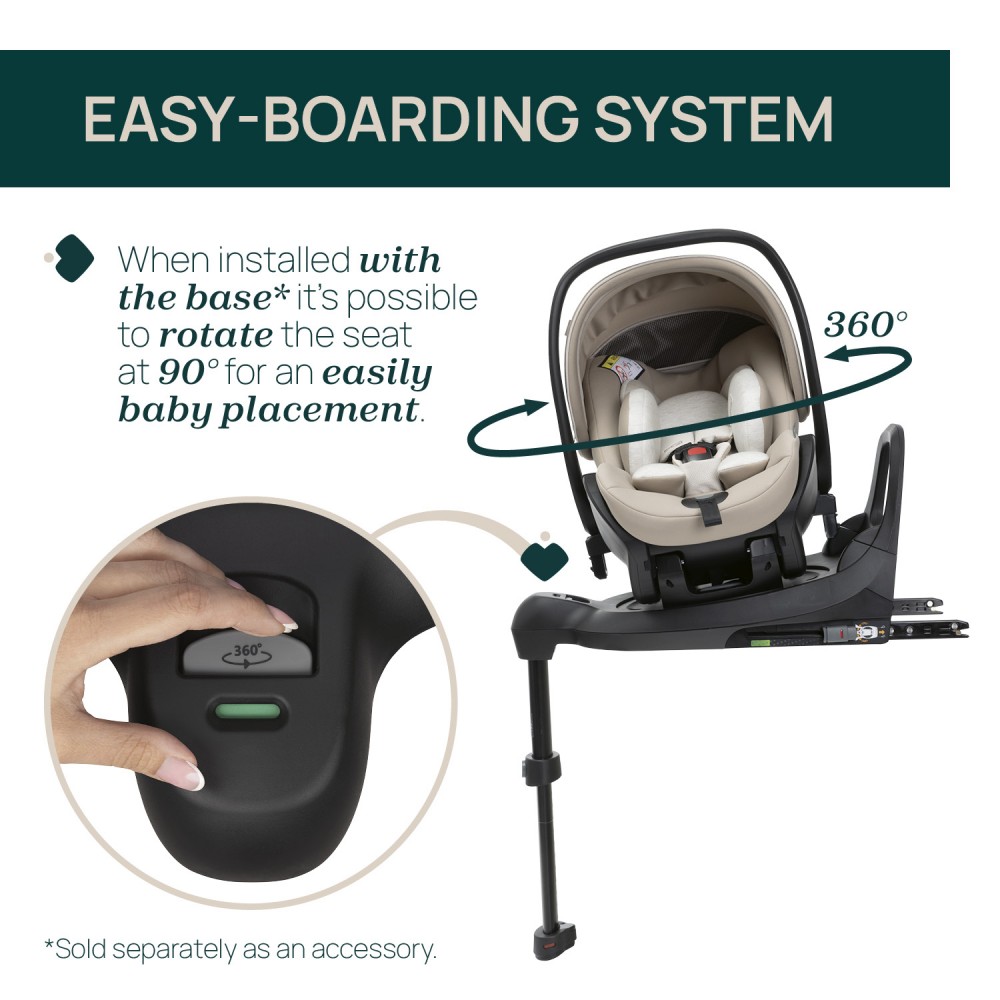 Chicco Καθισματάκι Αυτοκινήτου First-Seat Recline i-Size για Παιδί 40-87 cm Amber Glow