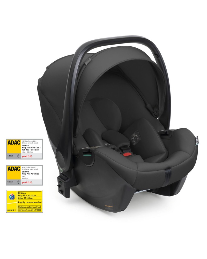 Chicco Καθισματάκι Αυτοκινήτου Kory Plus i-Size για Παιδί 40-85 cm Black Satin