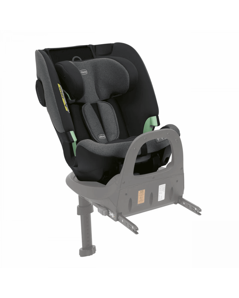 Chicco Καθισματάκι Αυτοκινήτου Bi-Seat i-Size Air Xωρίς Βάση για Παιδί 61-150 cm Μαύρο