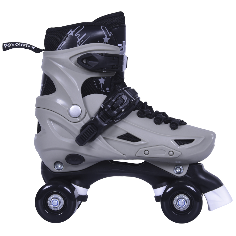 ΑΘΛΟΠΑΙΔΙΑ 10306 Αυξομειούμενα Πατίνια/Roller Skates 2 σε 1 - Γκρι