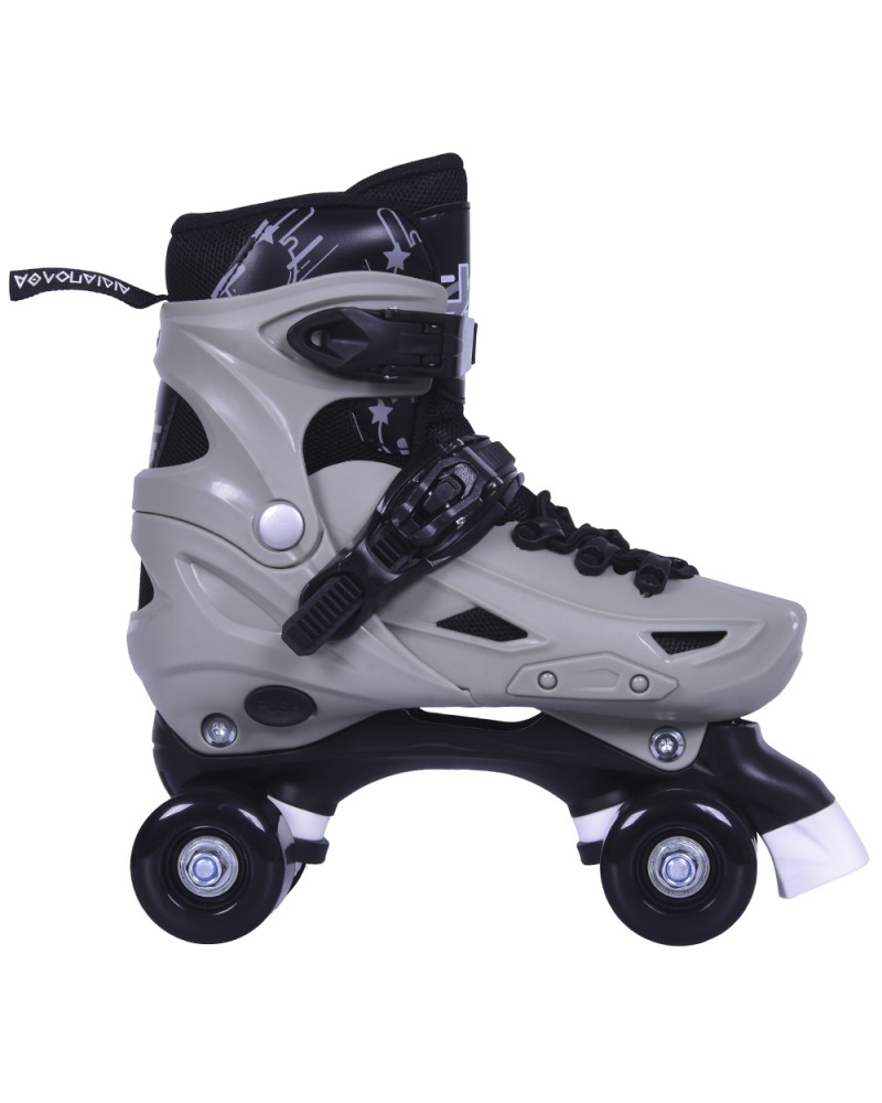 ΑΘΛΟΠΑΙΔΙΑ 10306 Αυξομειούμενα Πατίνια/Roller Skates 2 σε 1 - Γκρι