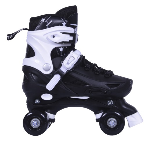 ΑΘΛΟΠΑΙΔΙΑ 10306 Αυξομειούμενα Πατίνια/Roller Skates 2 σε 1 - Μαύρο