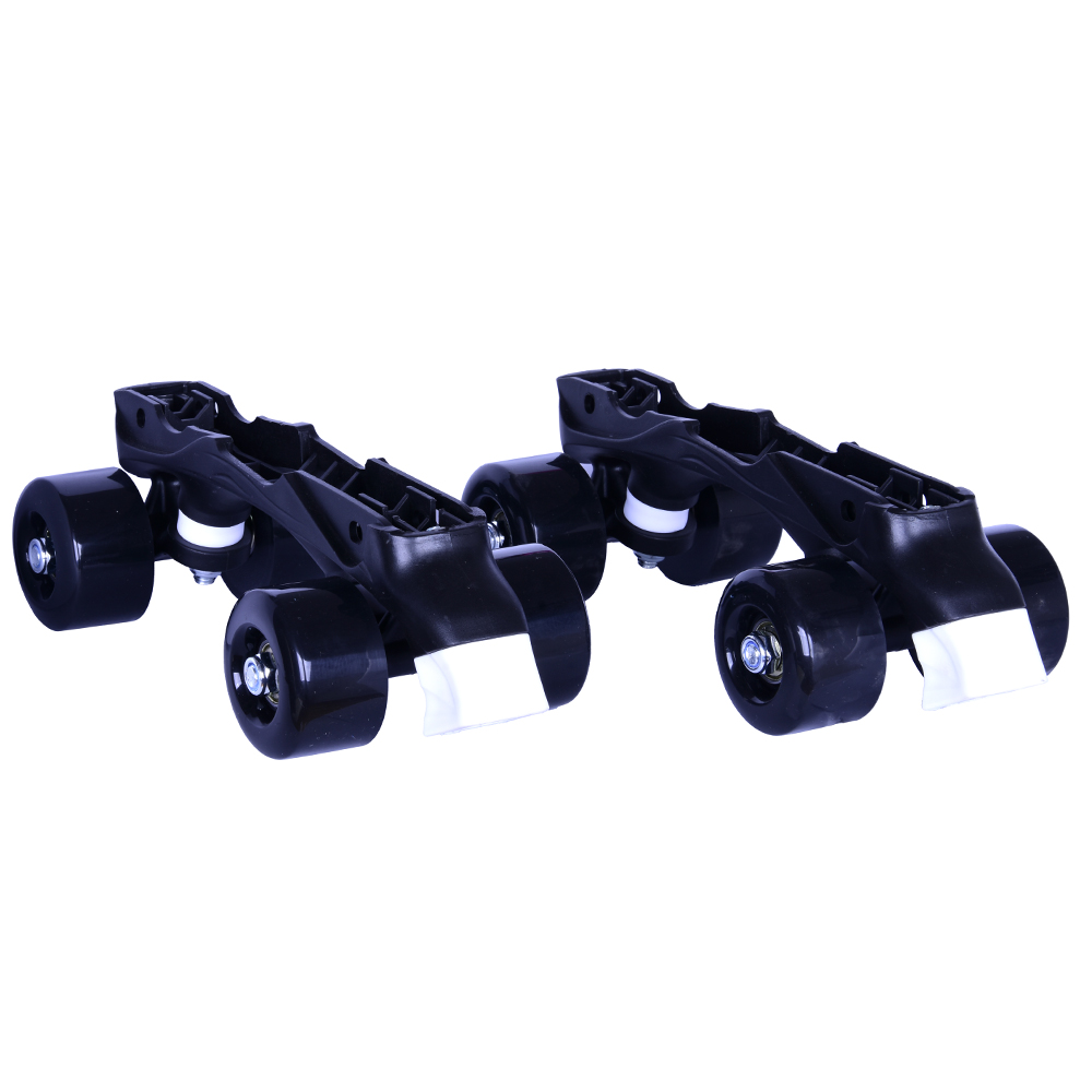 ΑΘΛΟΠΑΙΔΙΑ 10306 Αυξομειούμενα Πατίνια/Roller Skates 2 σε 1 - Μαύρο