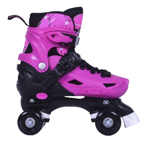 ΑΘΛΟΠΑΙΔΙΑ 10306 Αυξομειούμενα Πατίνια/Roller Skates 2 σε 1 - Ροζ