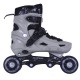 3K Αυξομειούμενα Πατίνια/Roller Skates/Παγοπέδιλα 3 σε 1 - Γκρι