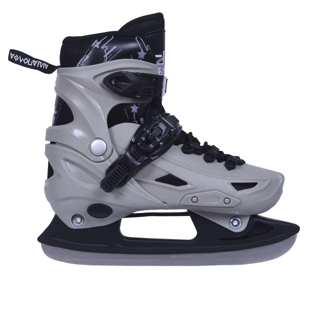 3K Αυξομειούμενα Πατίνια/Roller Skates/Παγοπέδιλα 3 σε 1 - Γκρι