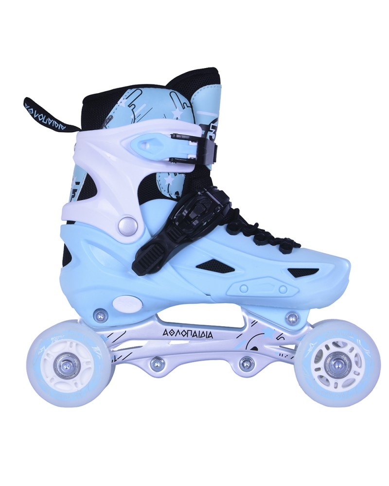 3K Αυξομειούμενα Πατίνια/Roller Skates/Παγοπέδιλα 3 σε 1 - Μέντα