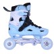 3K Αυξομειούμενα Πατίνια/Roller Skates/Παγοπέδιλα 3 σε 1 - Μέντα