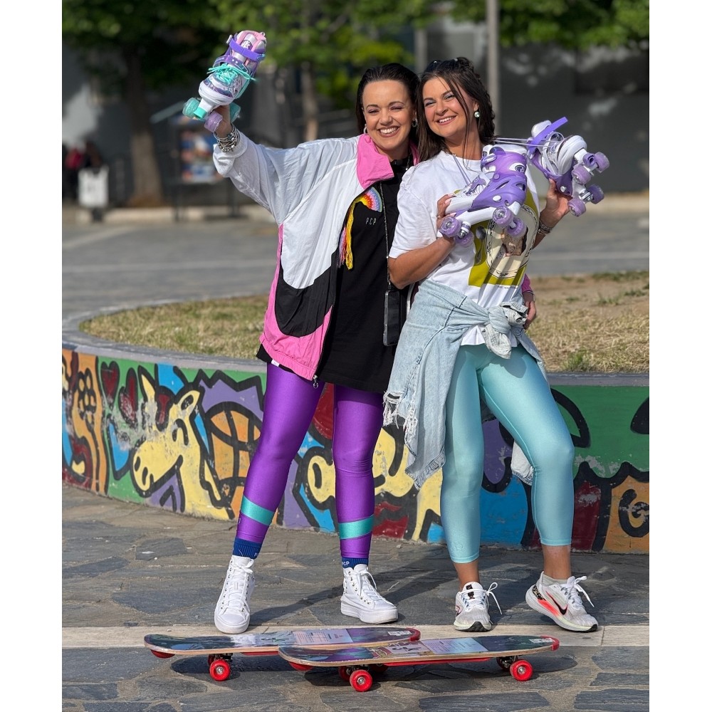 ΑΘΛΟΠΑΙΔΙΑ Αυξομειούμενα Roller Skates - Φούξια