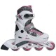 Αυξομειούμενα Inline Skates Αθλοπαιδιά, Μωβ