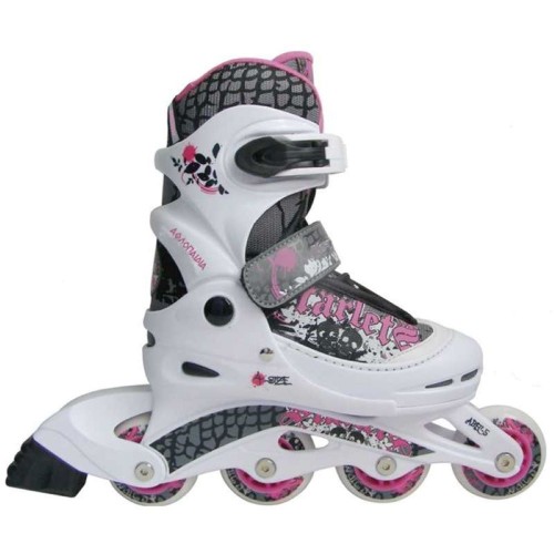Αυξομειούμενα Inline Skates Αθλοπαιδιά, Μωβ