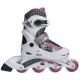 Αυξομειούμενα Inline Skates Αθλοπαιδιά, Μωβ